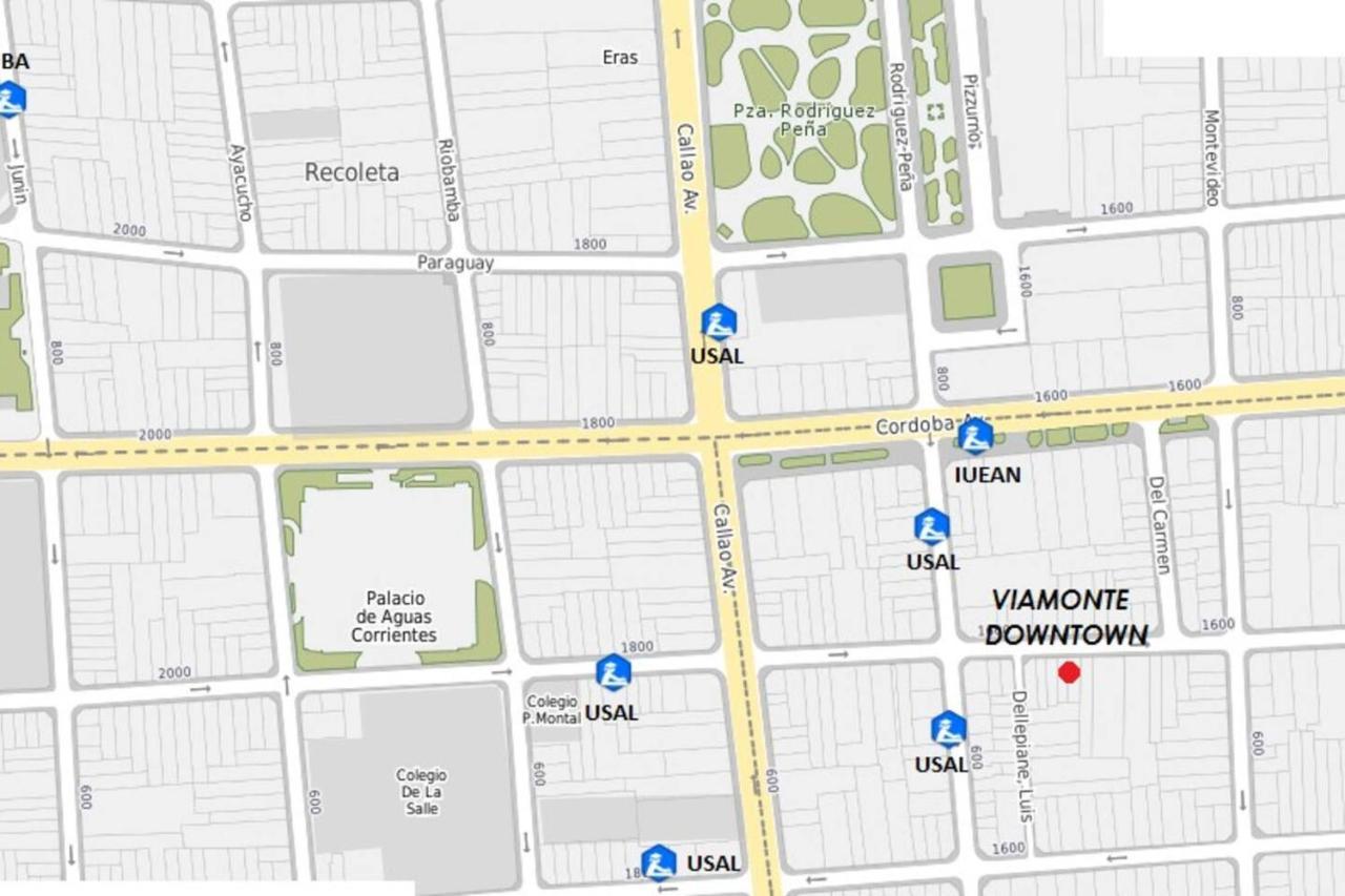 Viamonte Centro Leilighet Buenos Aires Eksteriør bilde